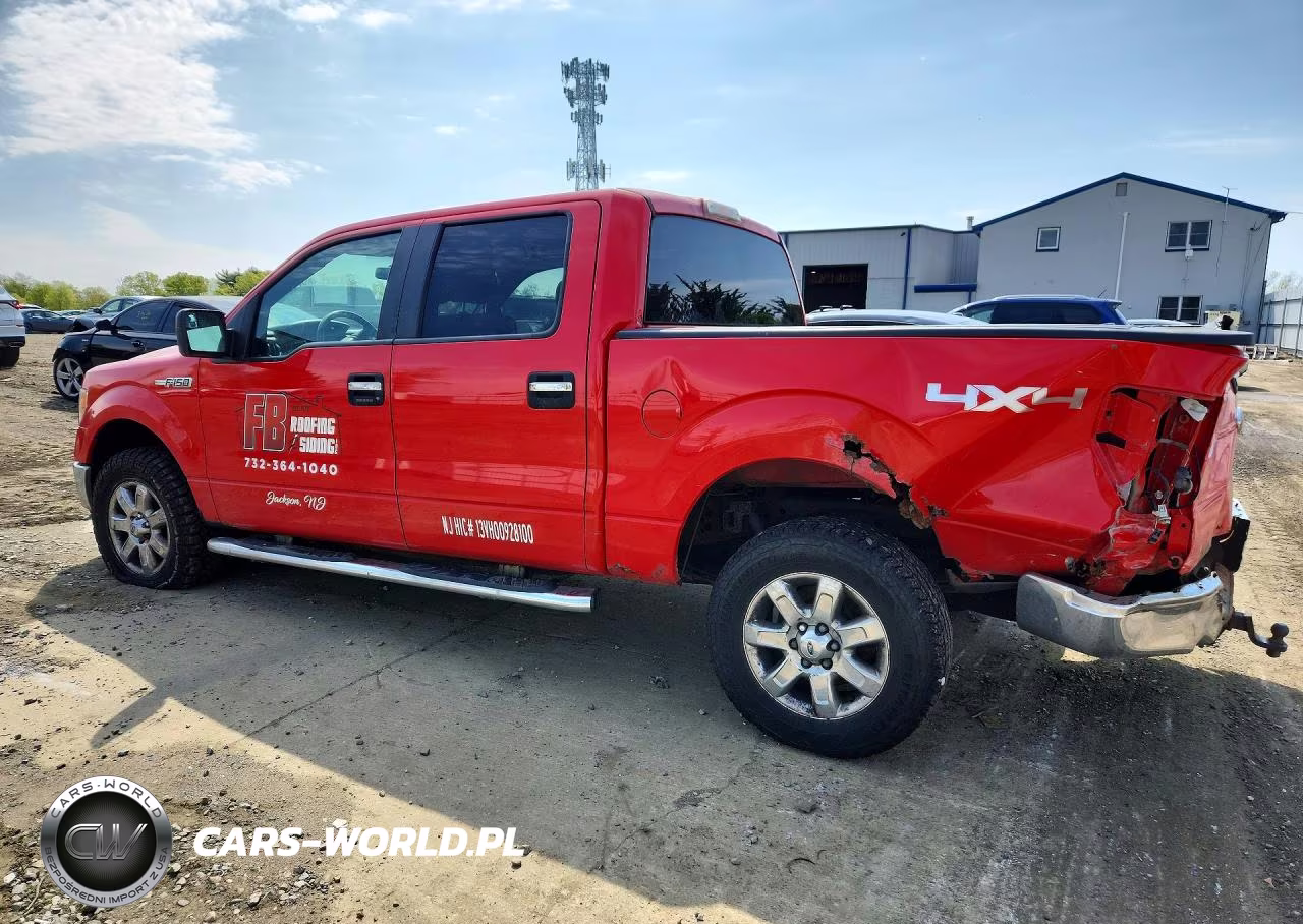 2013 Ford F150 Supercrew VIN:1FTFW1EF0DFB39060 - 2