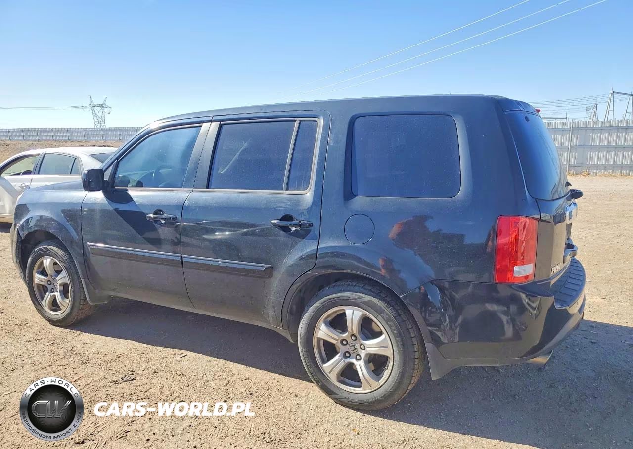 2012 Honda Pilot Exl VIN:5FNYF4H56CB068592 - 2