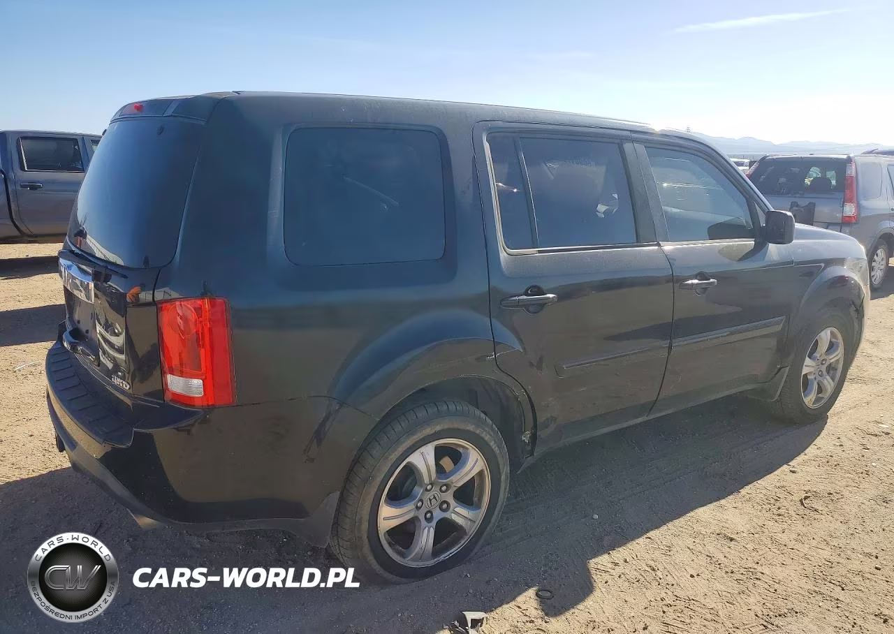 2012 Honda Pilot Exl VIN:5FNYF4H56CB068592 - 3