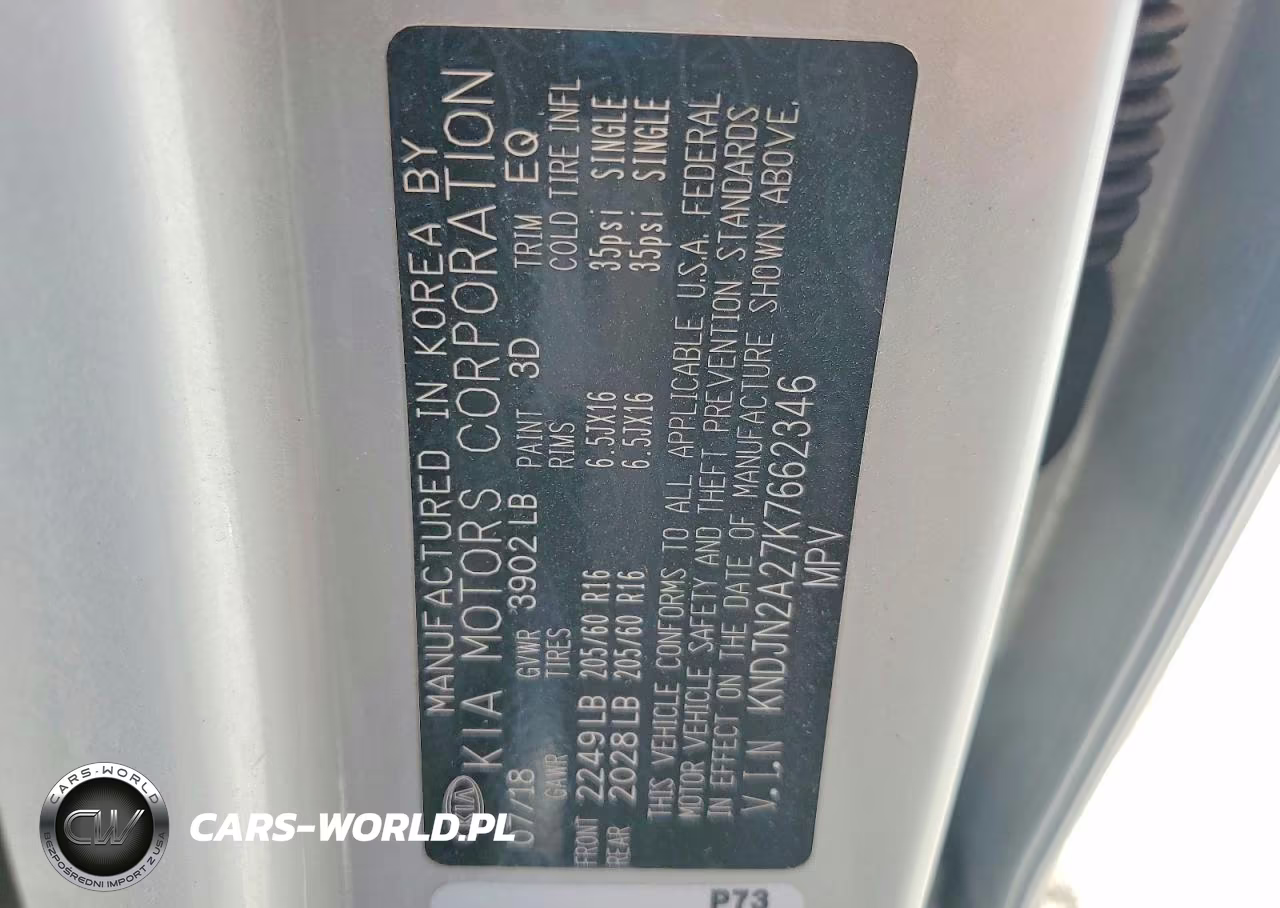 2019 Kia Soul Base VIN:KNDJN2A27K7662346 - 12