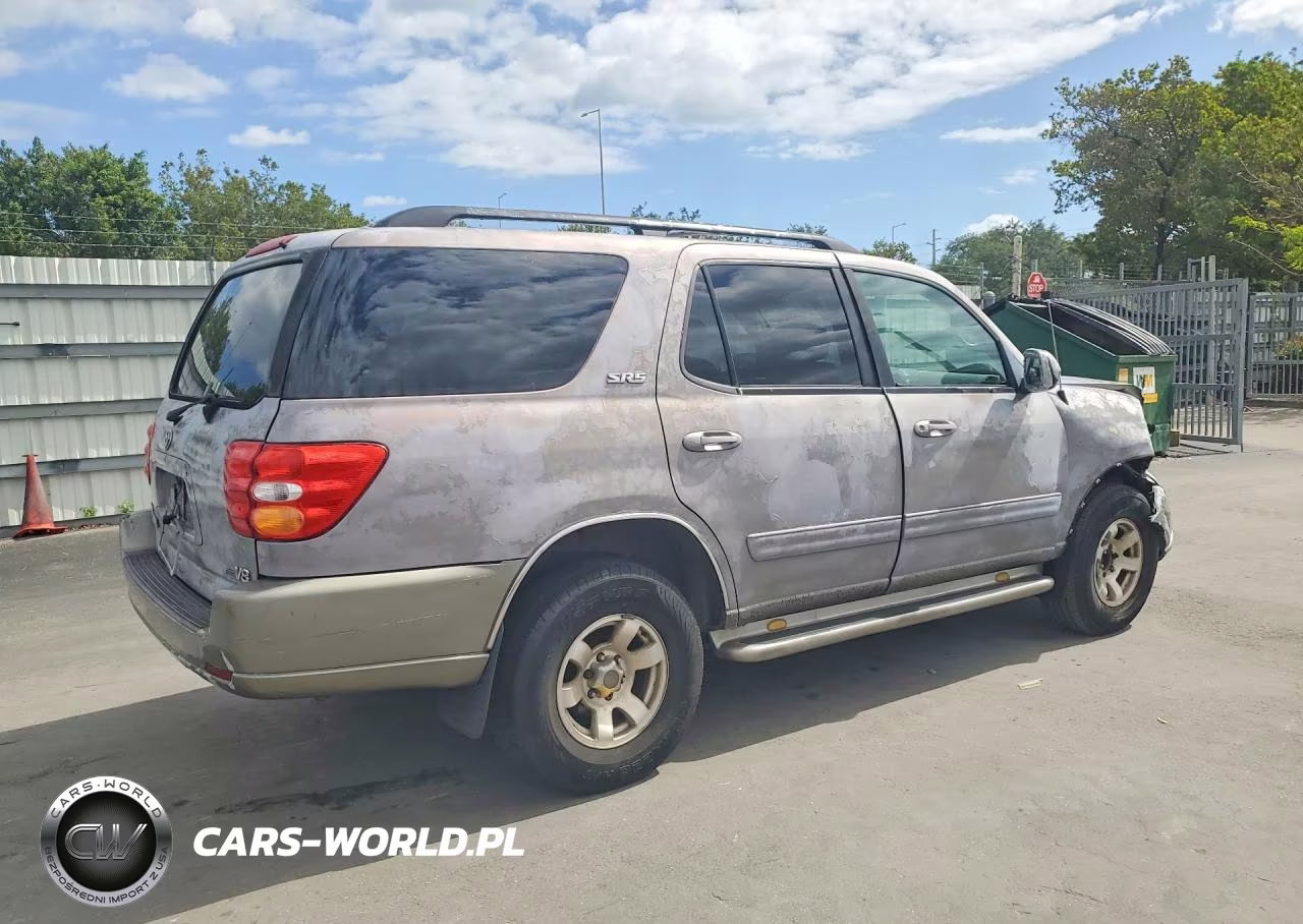 2002 Toyota Sequoia Sr5 VIN:5TDZT34A22S076905 - 3