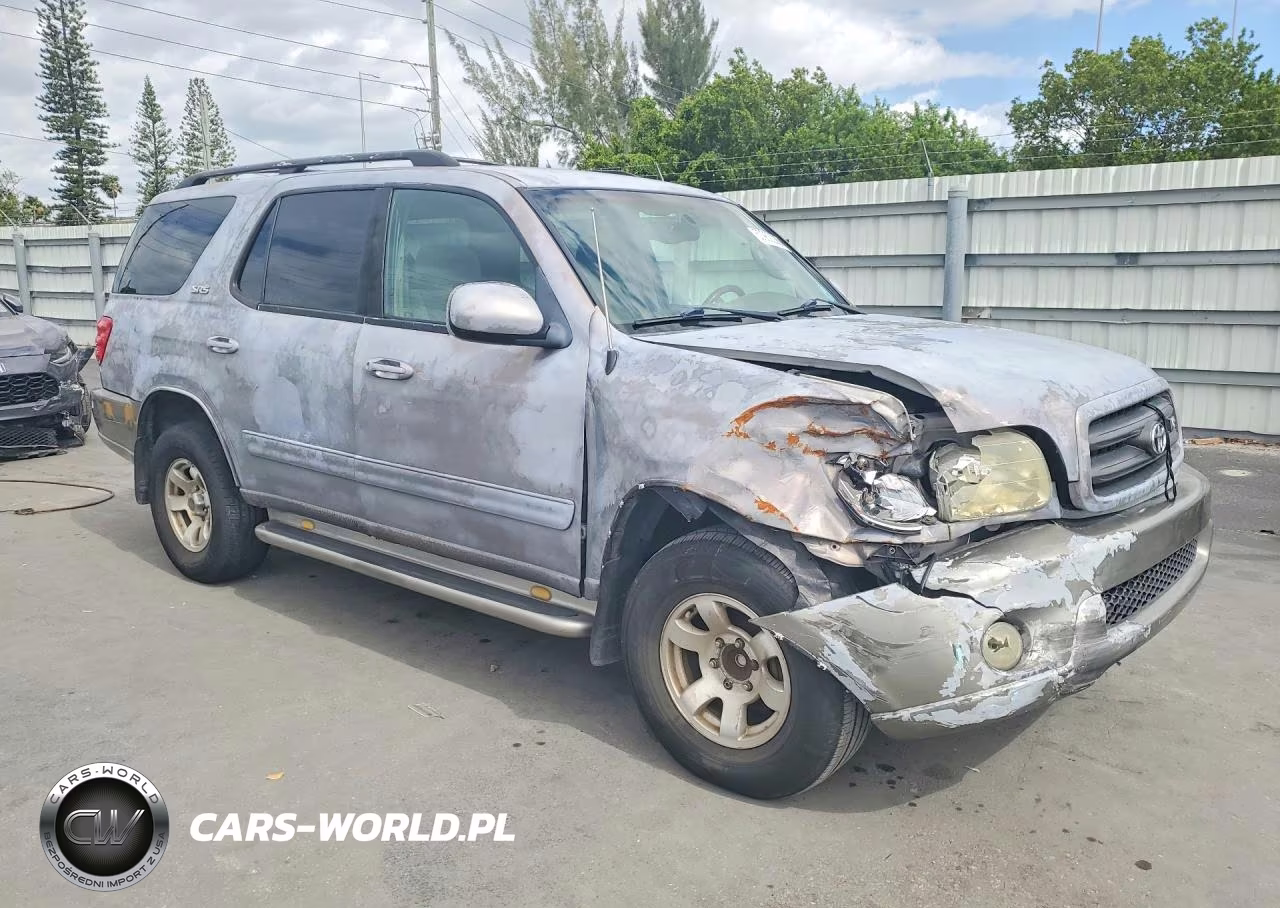 2002 Toyota Sequoia Sr5 VIN:5TDZT34A22S076905 - 4