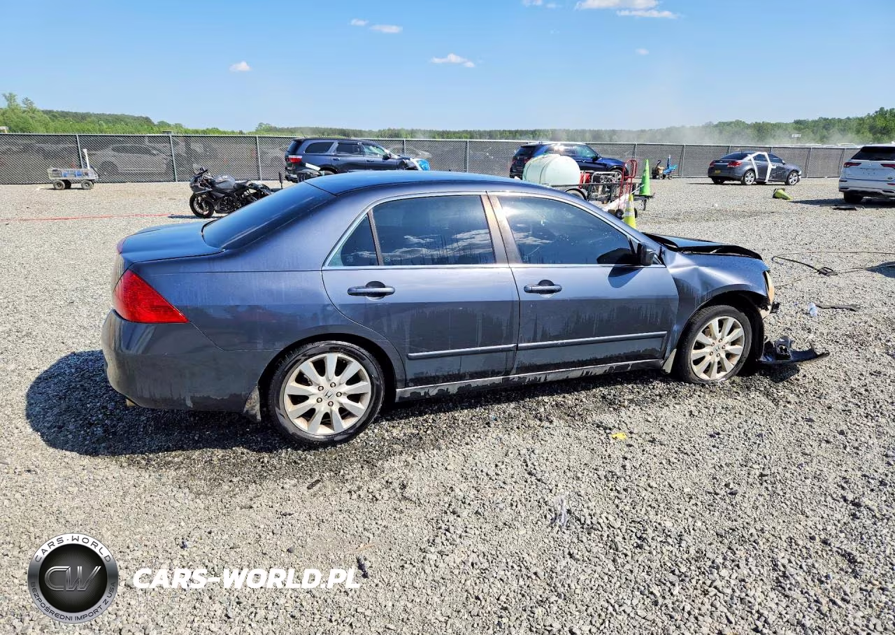 2007 Honda Accord Se VIN:1HGCM66417A049485 - 3