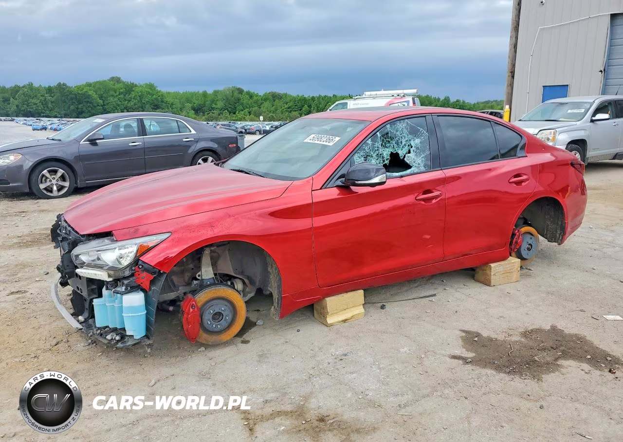 2019 Infiniti Q50 Red Sport 400