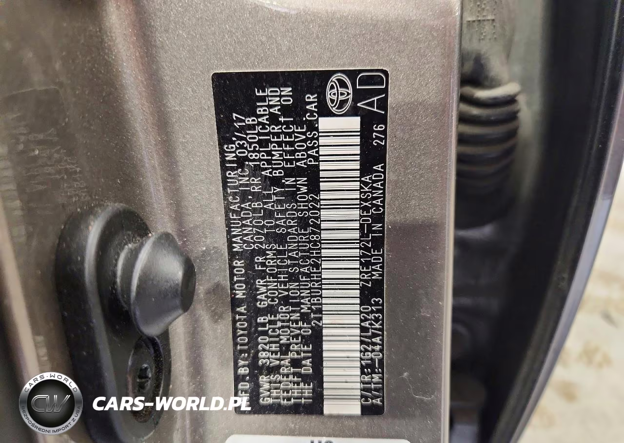 2017 Toyota Corolla Xse VIN:2T1BURHE2HC872022 - 13