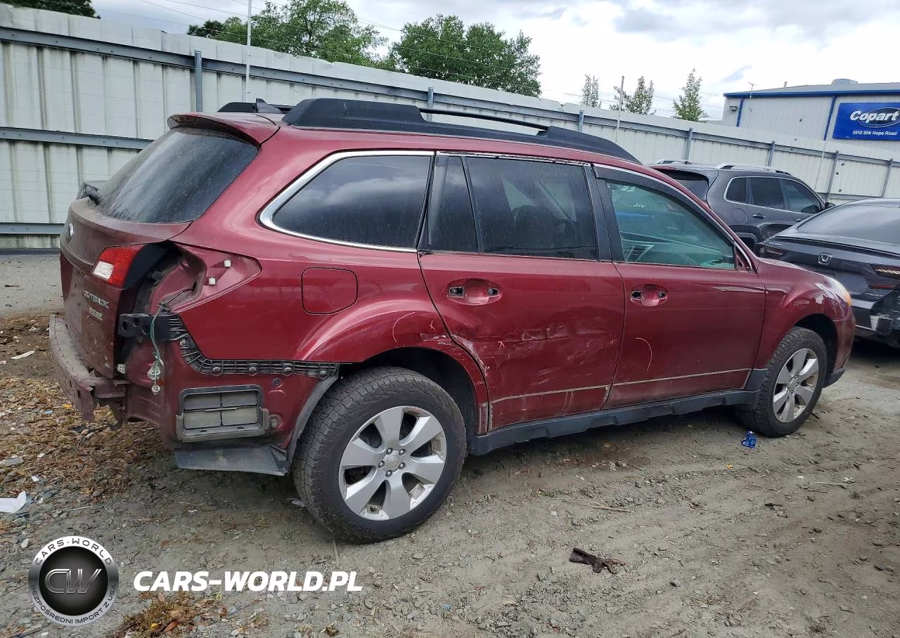 2011 Subaru Outback 2.5I Limited VIN:4S4BRBKC7B3358663 - 3