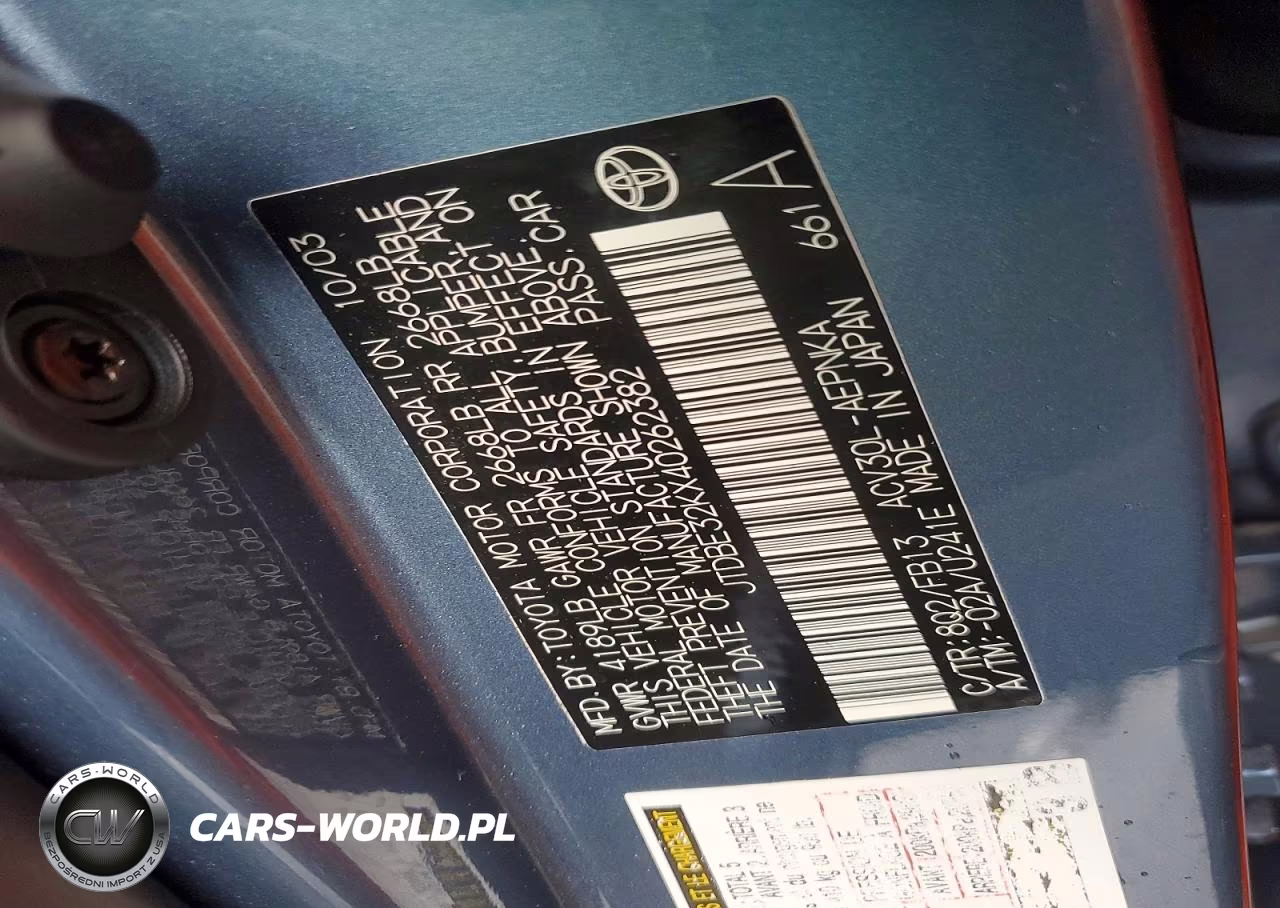 2004 Toyota Camry Le VIN:JTDBE32KX40262382 - 12