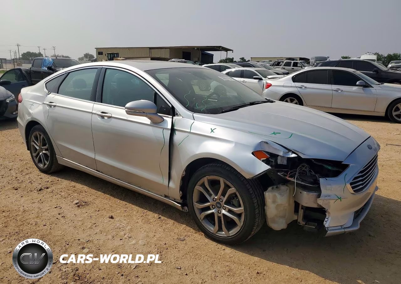 2019 Ford Fusion Sel VIN:3FA6P0CD8KR150032 - 4