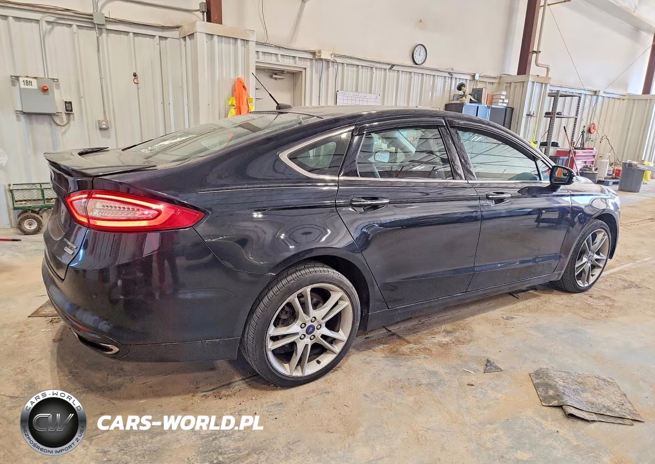 2014 Ford Fusion Titanium VIN:3FA6P0K97ER328658 - 3