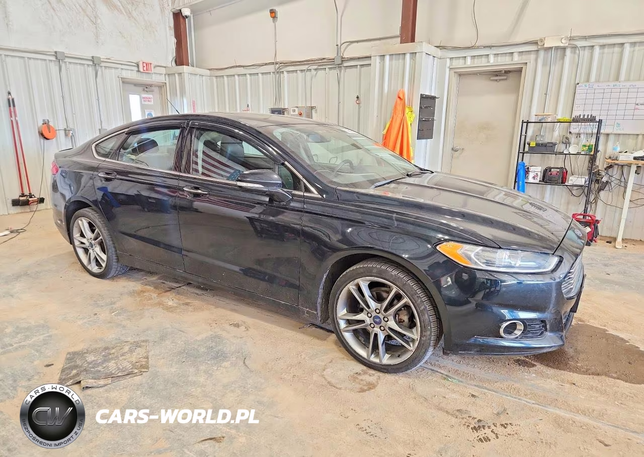 2014 Ford Fusion Titanium VIN:3FA6P0K97ER328658 - 4