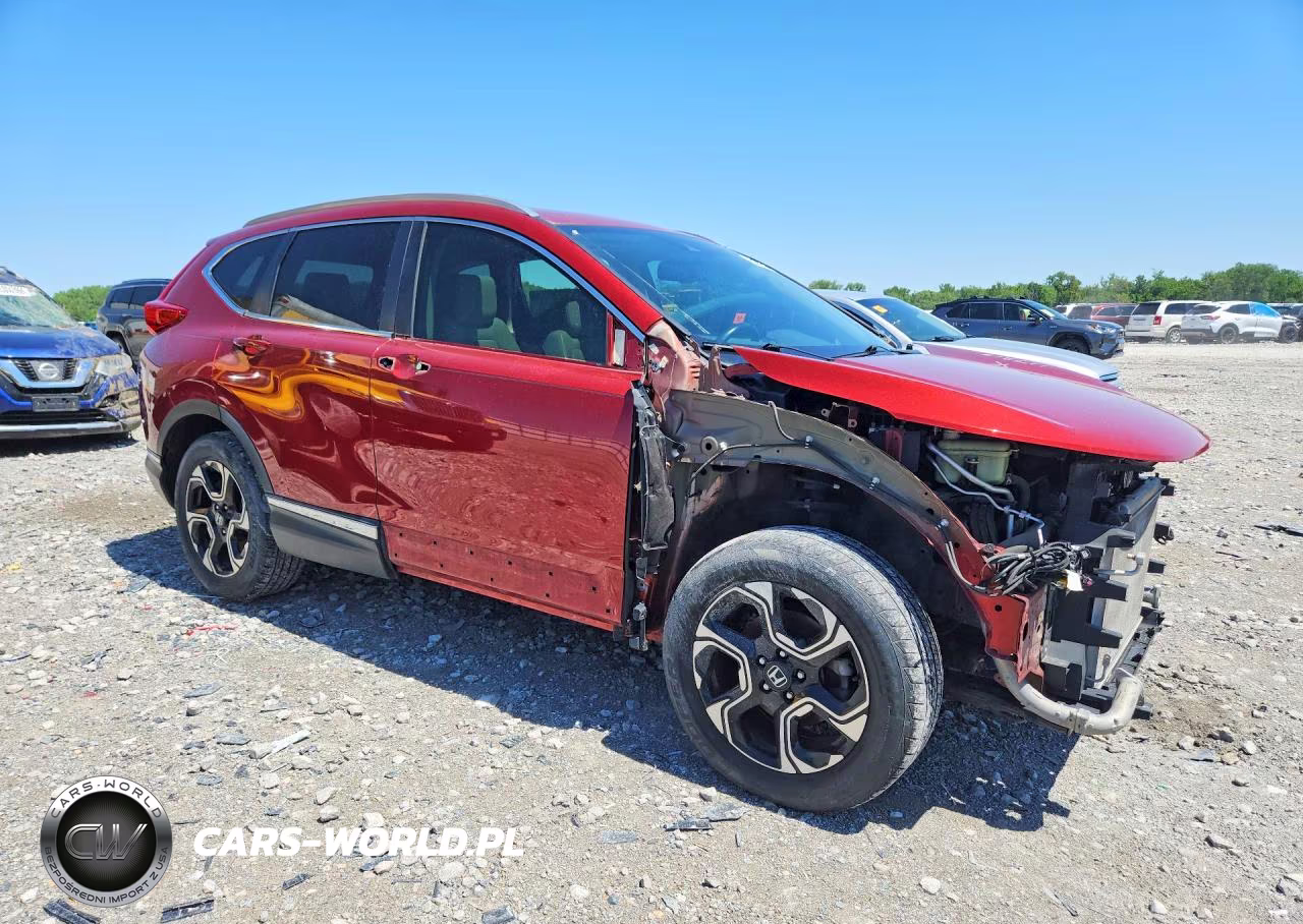 2017 Honda Cr-V Touring VIN:5J6RW2H97HL013420 - 4