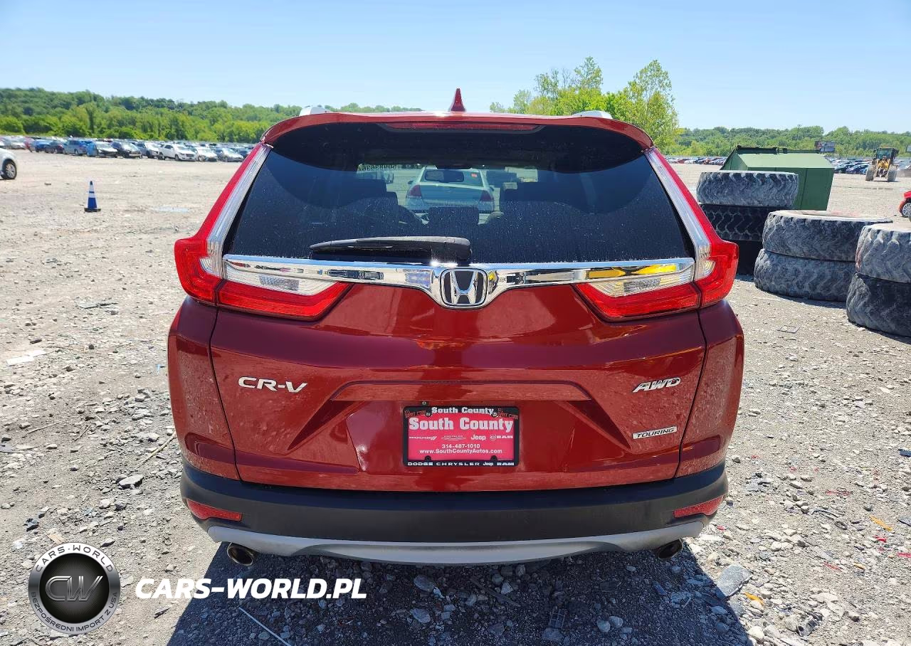 2017 Honda Cr-V Touring VIN:5J6RW2H97HL013420 - 6