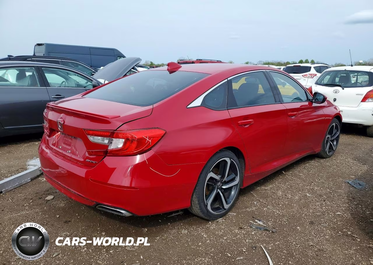 2019 Honda Accord Sport VIN:1HGCV1F34KA052574 - 3