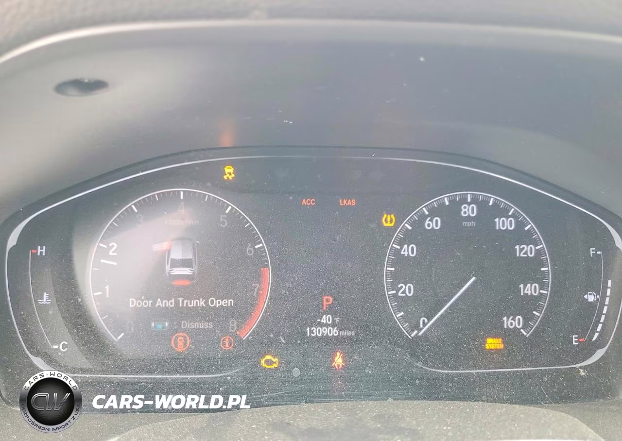 2019 Honda Accord Sport VIN:1HGCV1F34KA052574 - 9