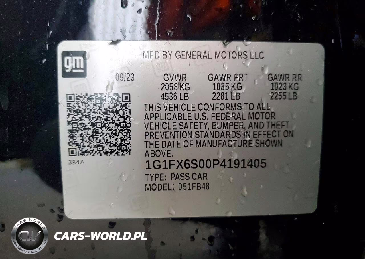 2023 Chevrolet Bolt Ev 2Lt VIN:1G1FX6S00P4191405 - 13
