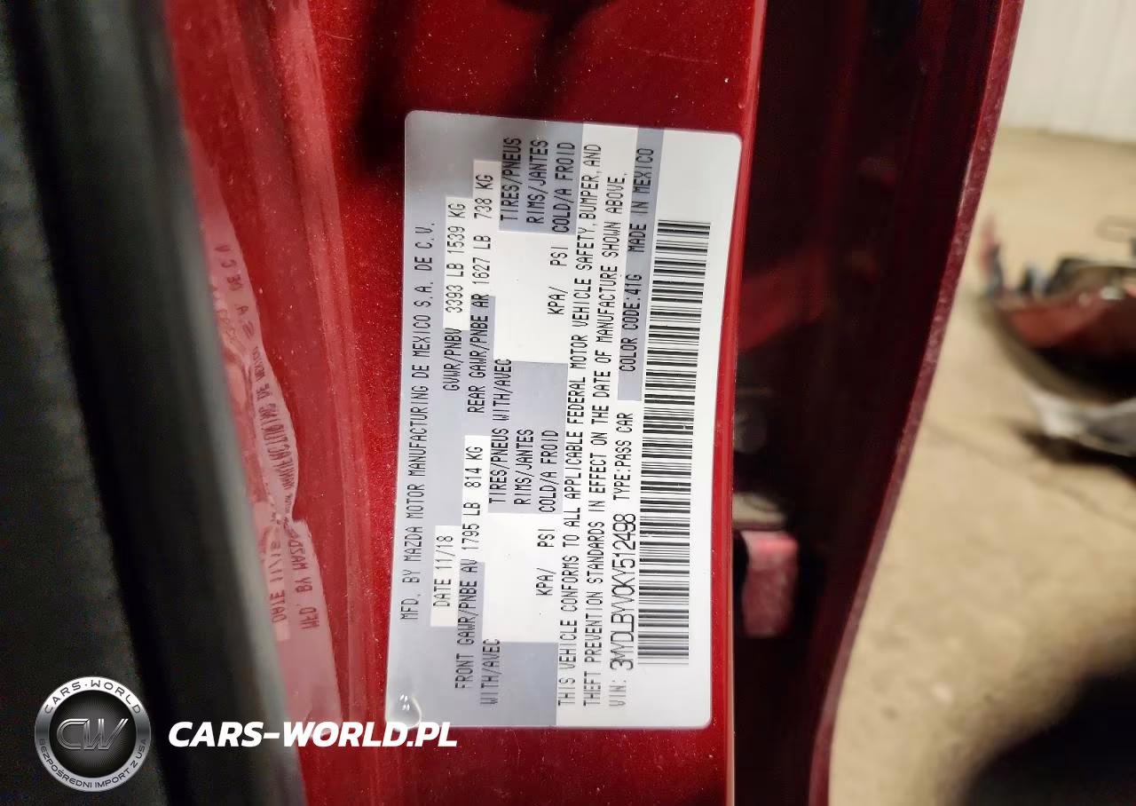 2019 Toyota Yaris L VIN:3MYDLBYV0KY512498 - 12