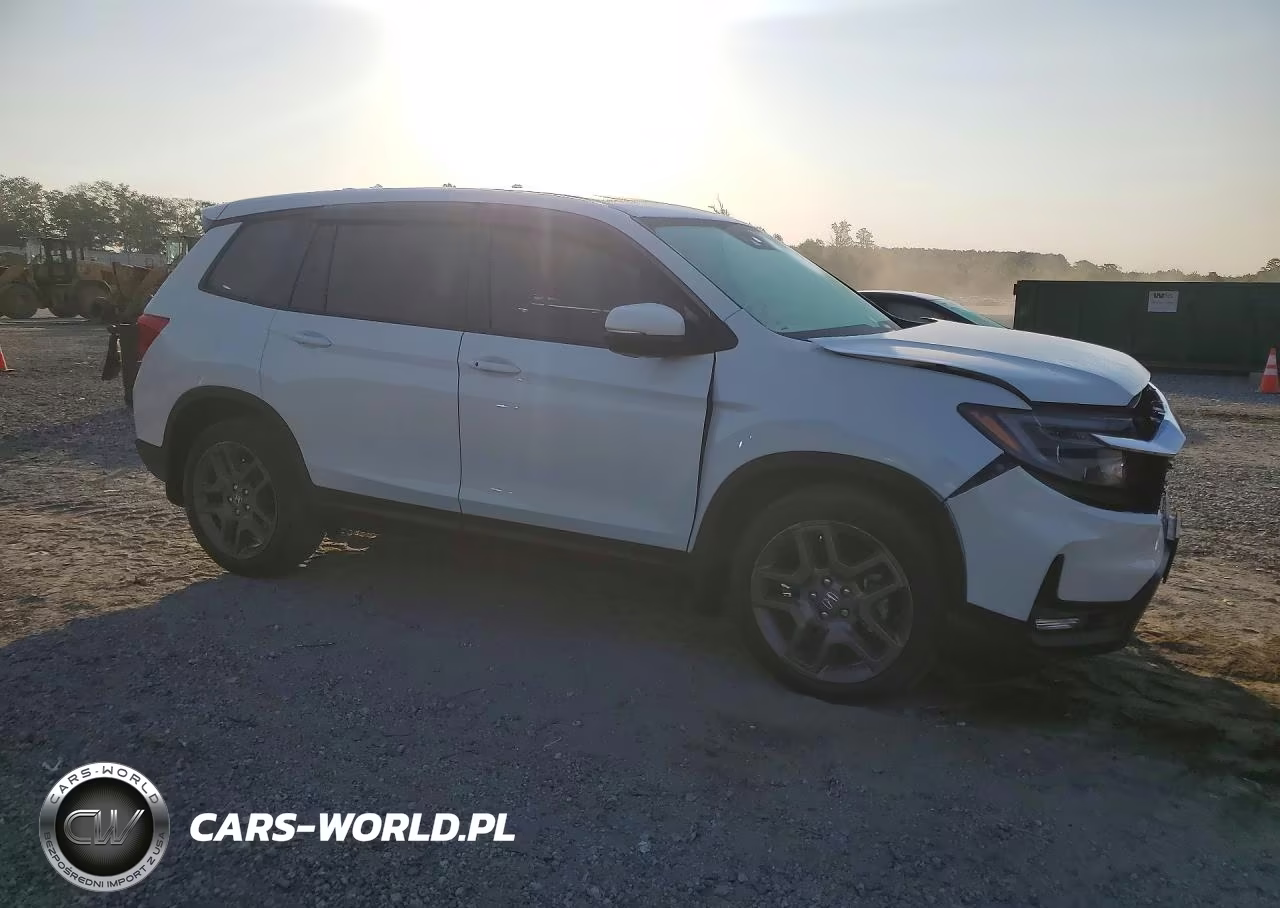 2022 Honda Passport Sport VIN:5FNYF7H52NB007194 - 4