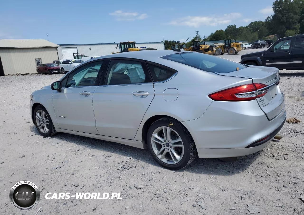 2018 Ford Fusion Se Hybrid VIN:3FA6P0LU0JR100935 - 2