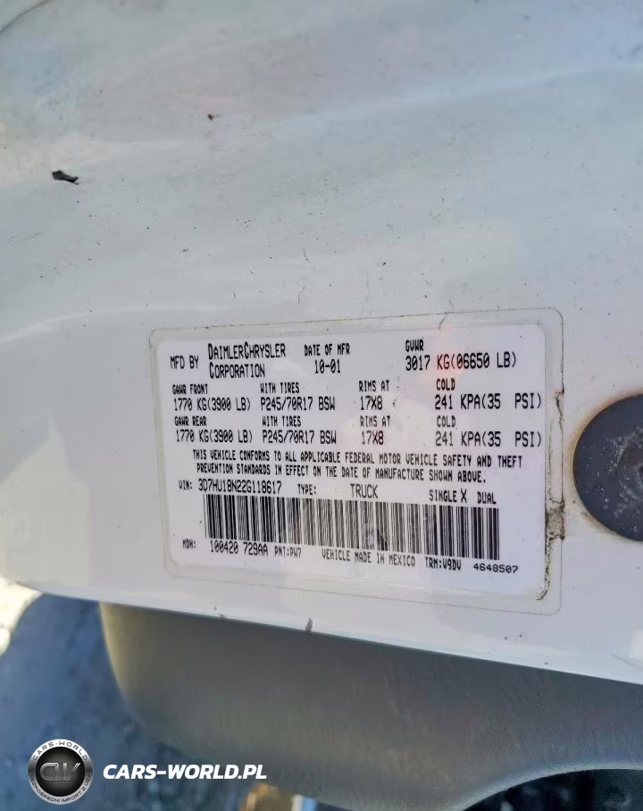 2002 Dodge Ram 1500 VIN:3D7HU18N22G118617 - 12