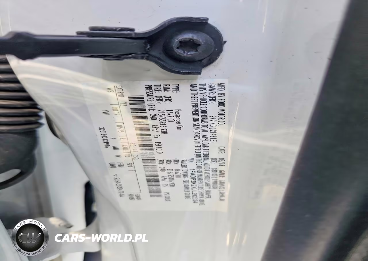 2018 Ford Focus Se VIN:1FADP3K2XJL292324 - 13