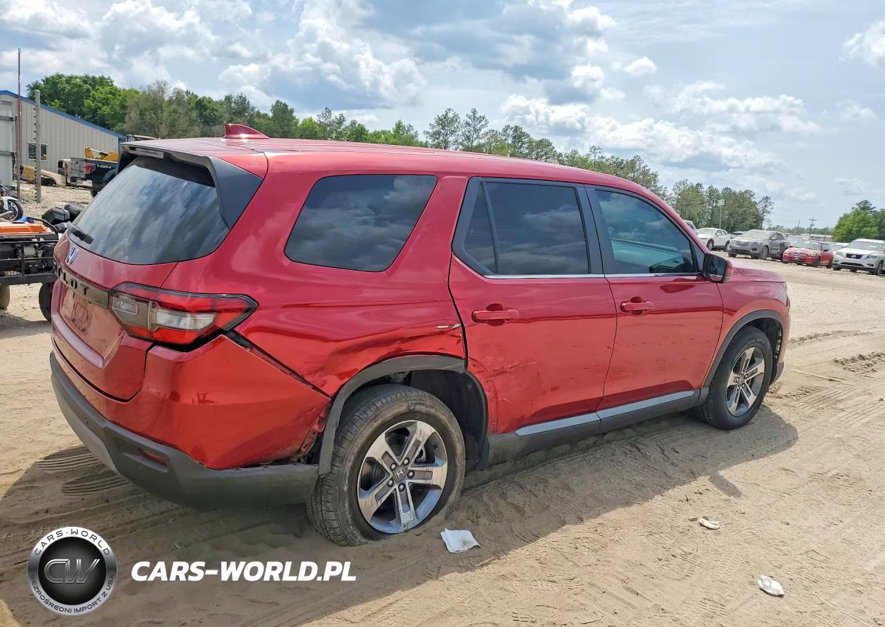 2023 Honda Pilot Exl VIN:5FNYG2H40PB013179 - 3