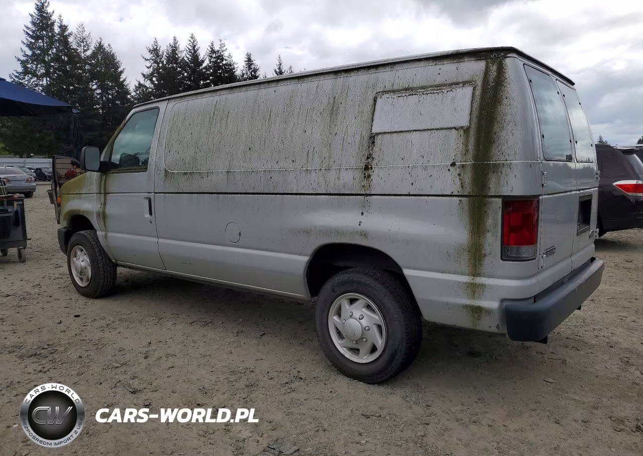 2008 Ford E150 Delivery Van VIN:1FTNE14W78DA90313 - 2