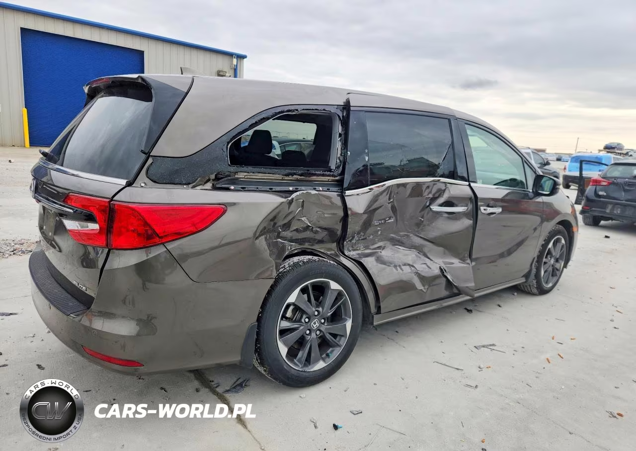 2023 Honda Odyssey Elite VIN:5FNRL6H97PB030130 - 3