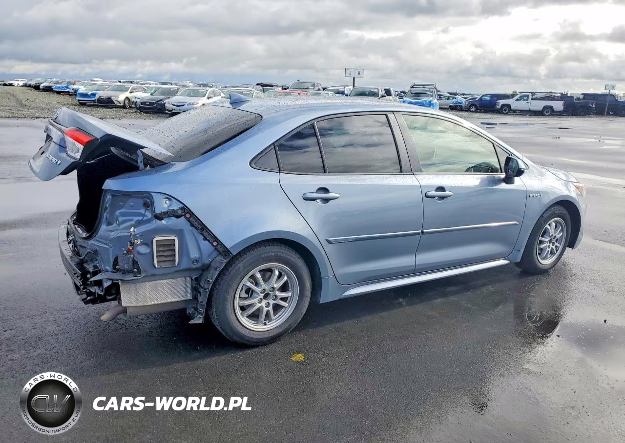 2021 Toyota Corolla Le VIN:JTDEAMDE9MJ004497 - 3