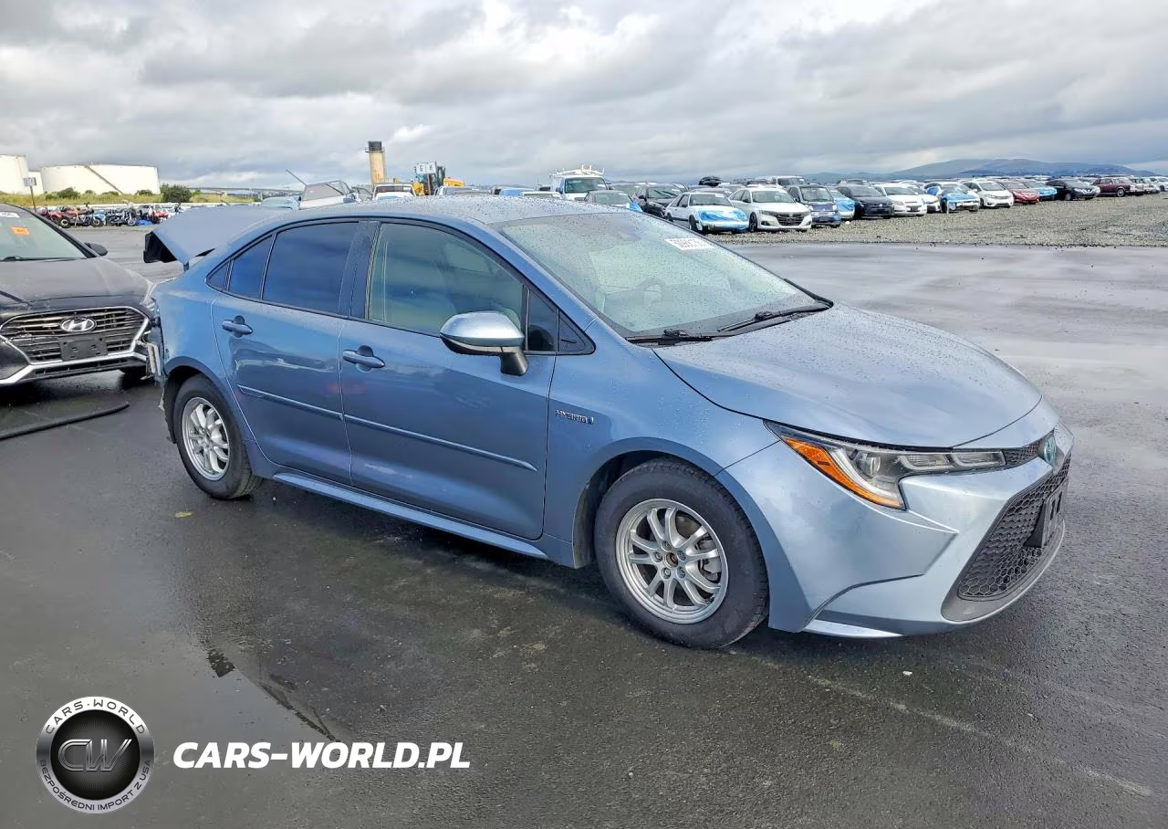 2021 Toyota Corolla Le VIN:JTDEAMDE9MJ004497 - 4