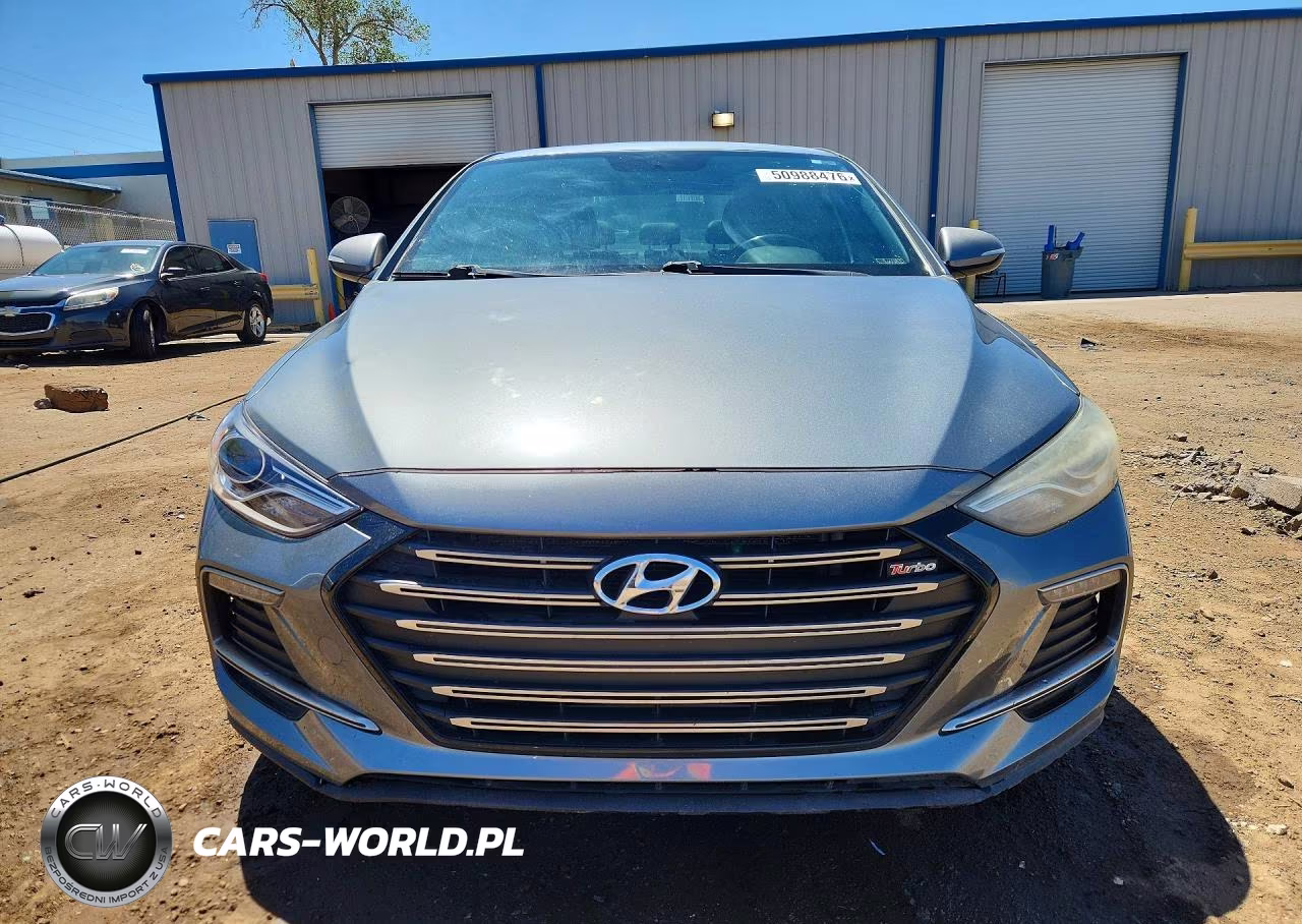 2018 Hyundai Elantra Sport VIN:KMHD04LBXJU614601 - 5