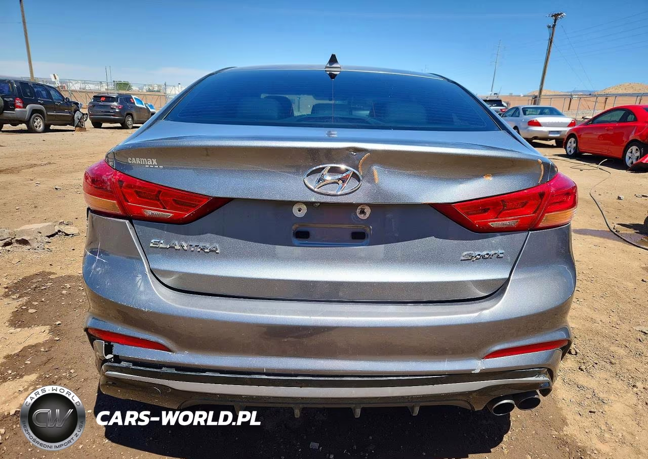 2018 Hyundai Elantra Sport VIN:KMHD04LBXJU614601 - 6