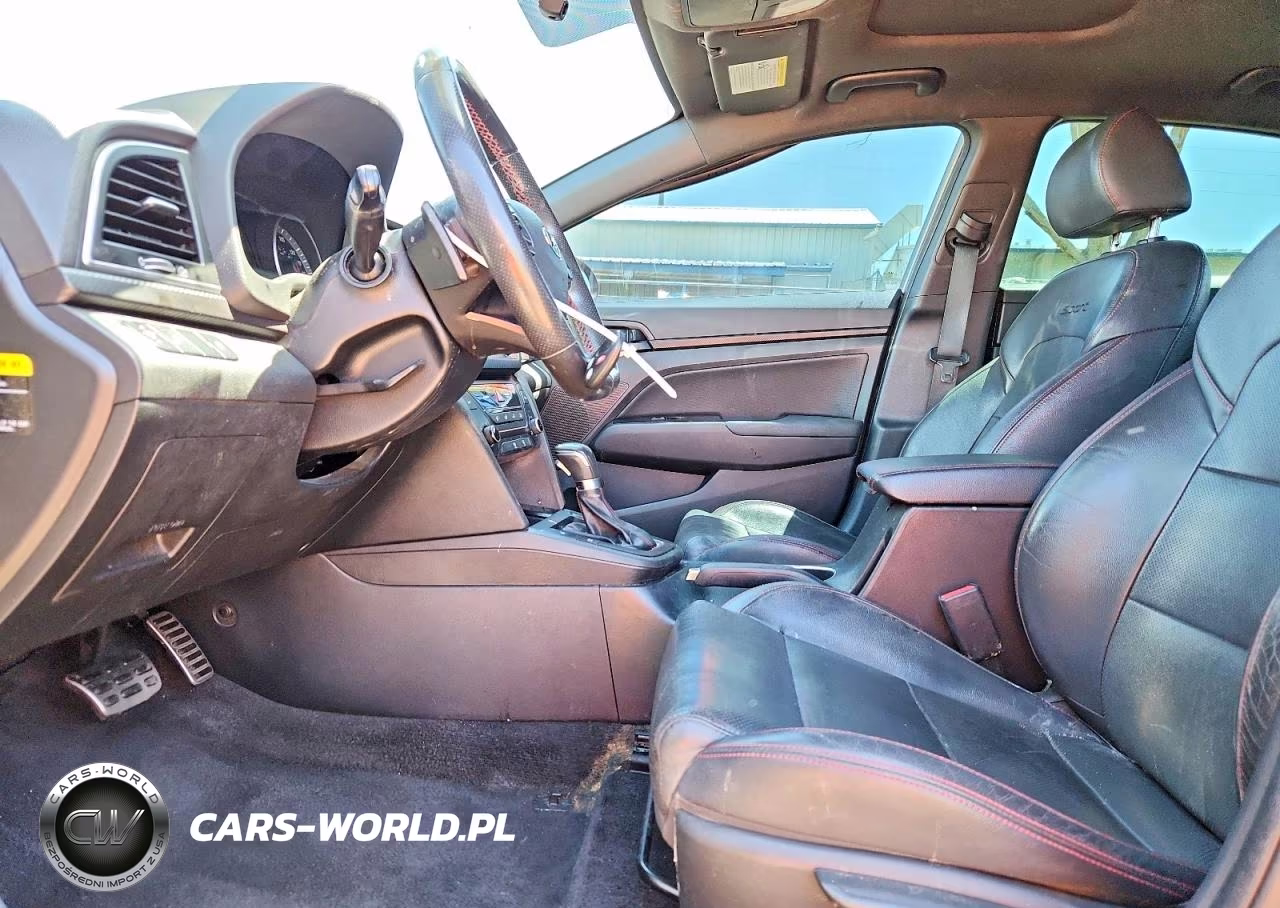 2018 Hyundai Elantra Sport VIN:KMHD04LBXJU614601 - 7