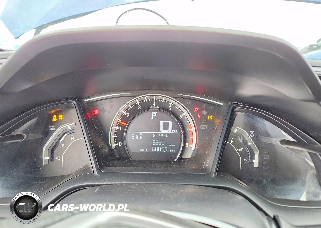 2016 Honda Civic Lx VIN:2HGFC4B06GH302423 - 9