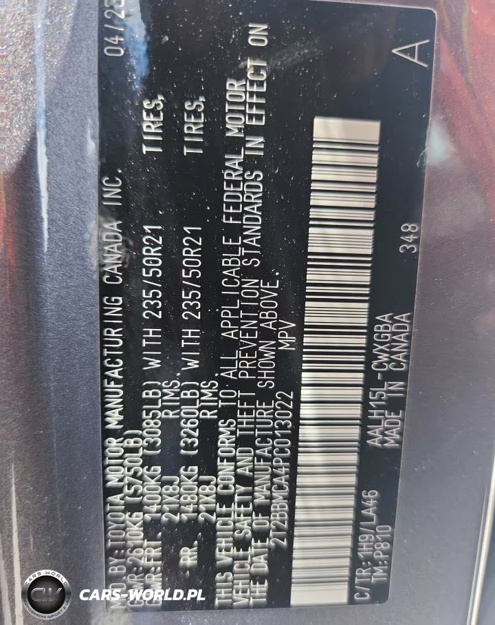 2023 Lexus Rx 350H Luxury VIN:2T2BBMCA4PC013022 - 14