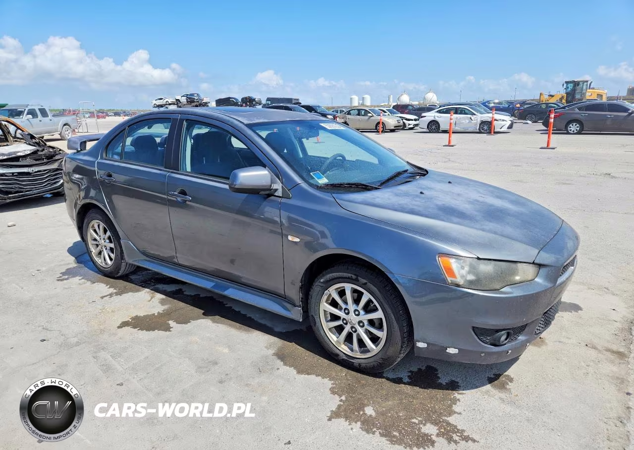 2010 Mitsubishi Lancer Es VIN:JA32U2FU9AU029914 - 4