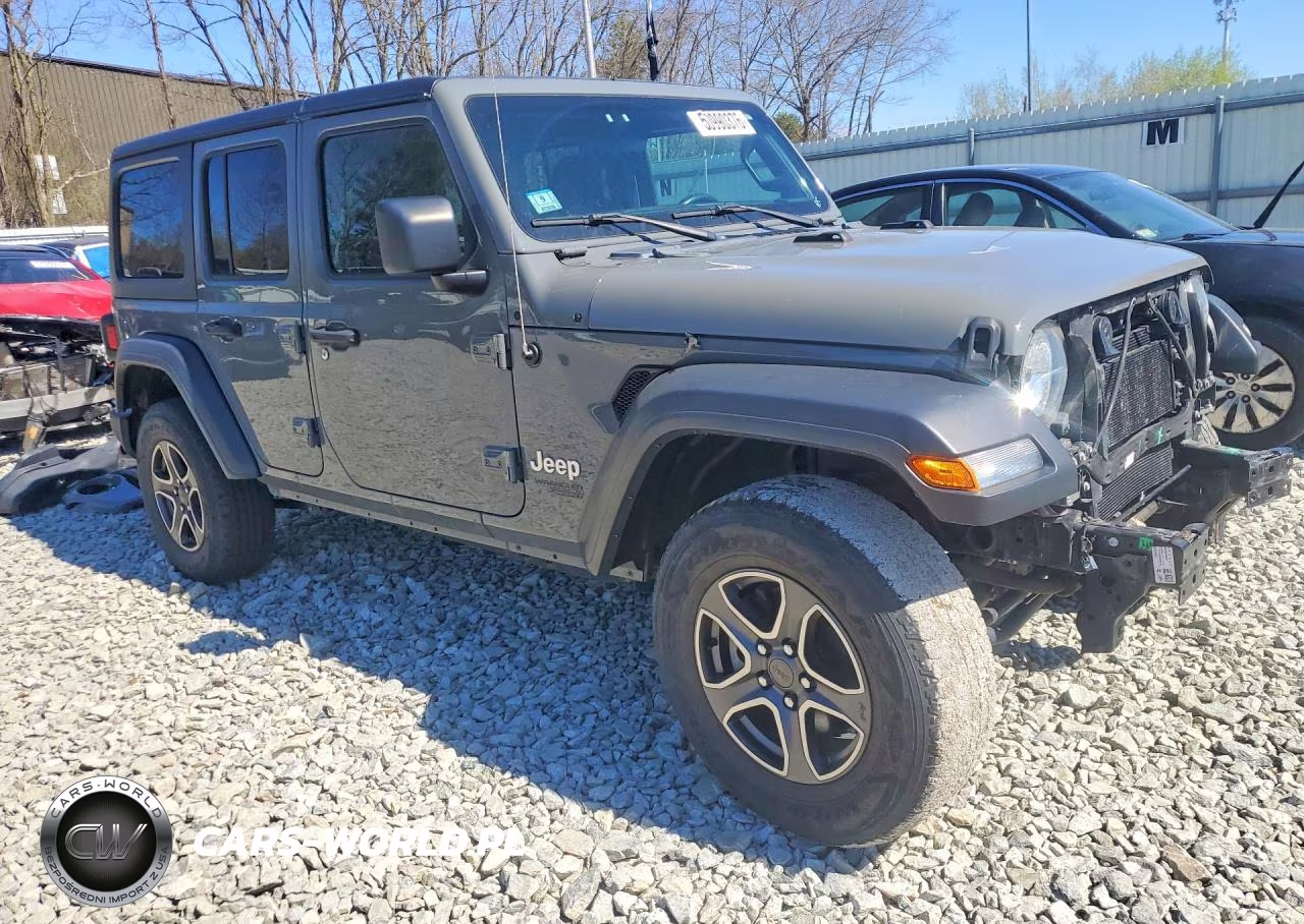 2018 Jeep Wrangler Unlimited Sport VIN:1C4HJXDN4JW231559 - 4