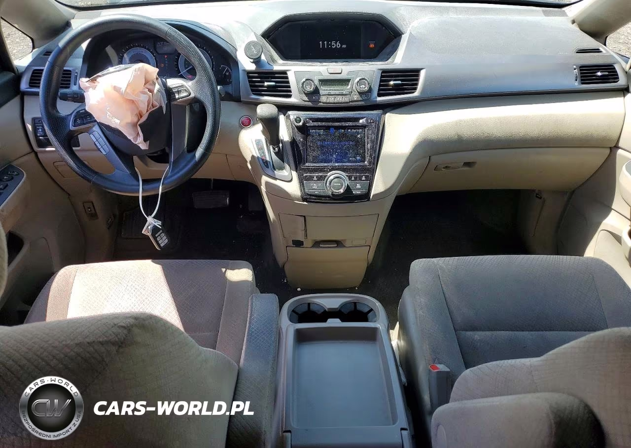 2015 Honda Odyssey Ex VIN:5FNRL5H40FB089128 - 8