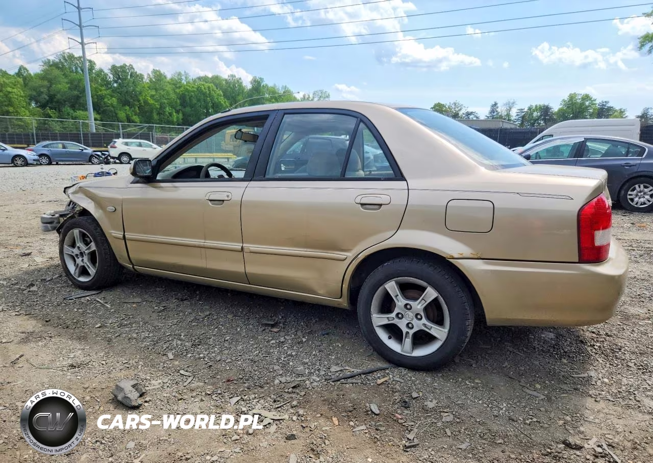 2003 Mazda Protege Dx VIN:JM1BJ225230136029 - 2