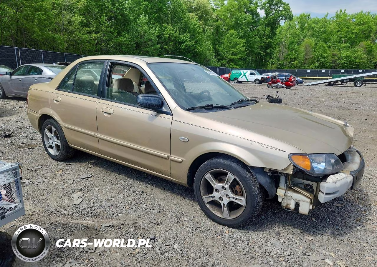 2003 Mazda Protege Dx VIN:JM1BJ225230136029 - 4