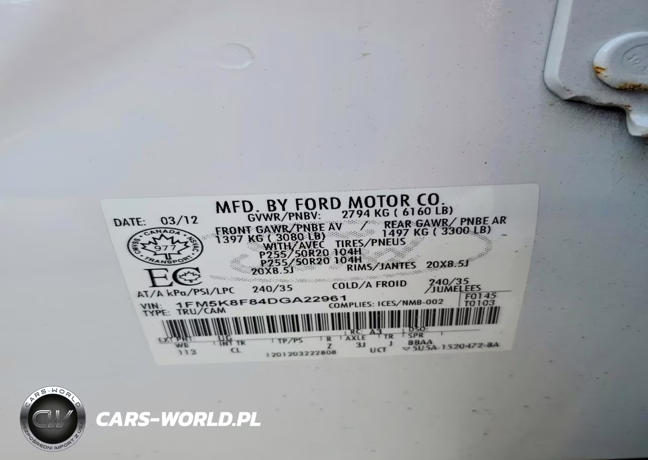 2013 Ford Explorer VIN:1FM5K8F84DGA22961 - 13