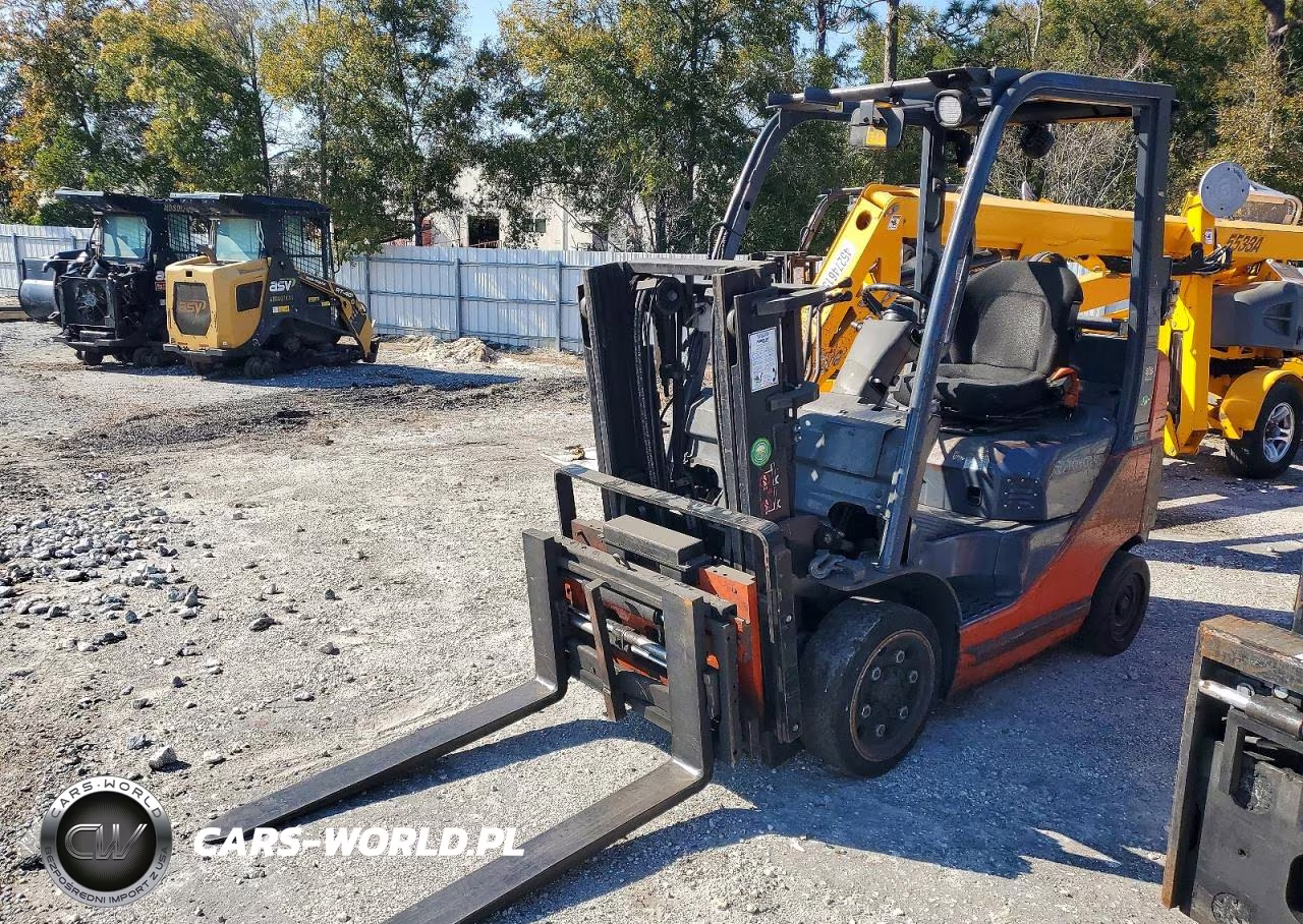 2014 Toya Forklift VIN:8FGCU2063378 - 2