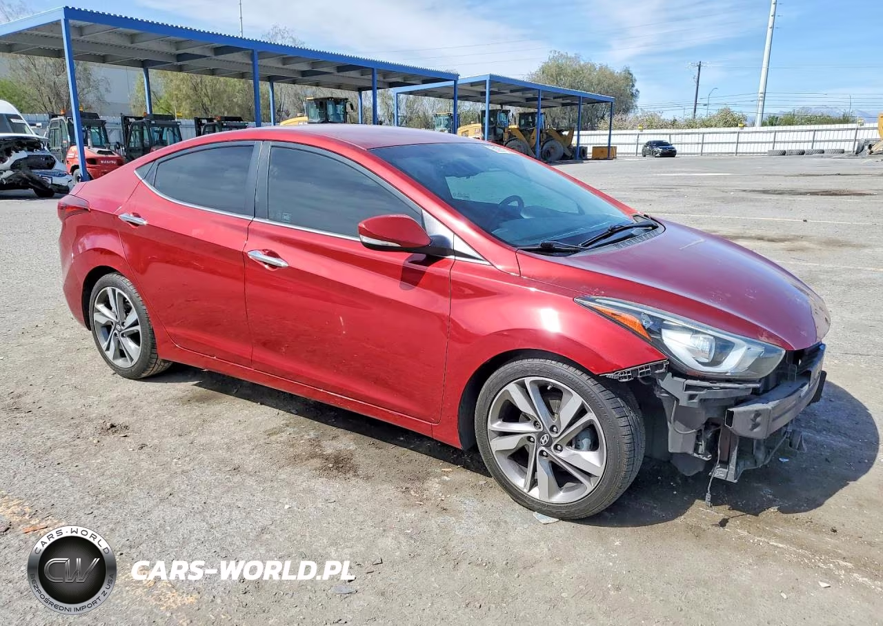 2015 Hyundai Elantra Limited VIN:5NPDH4AE5FH590705 - 4