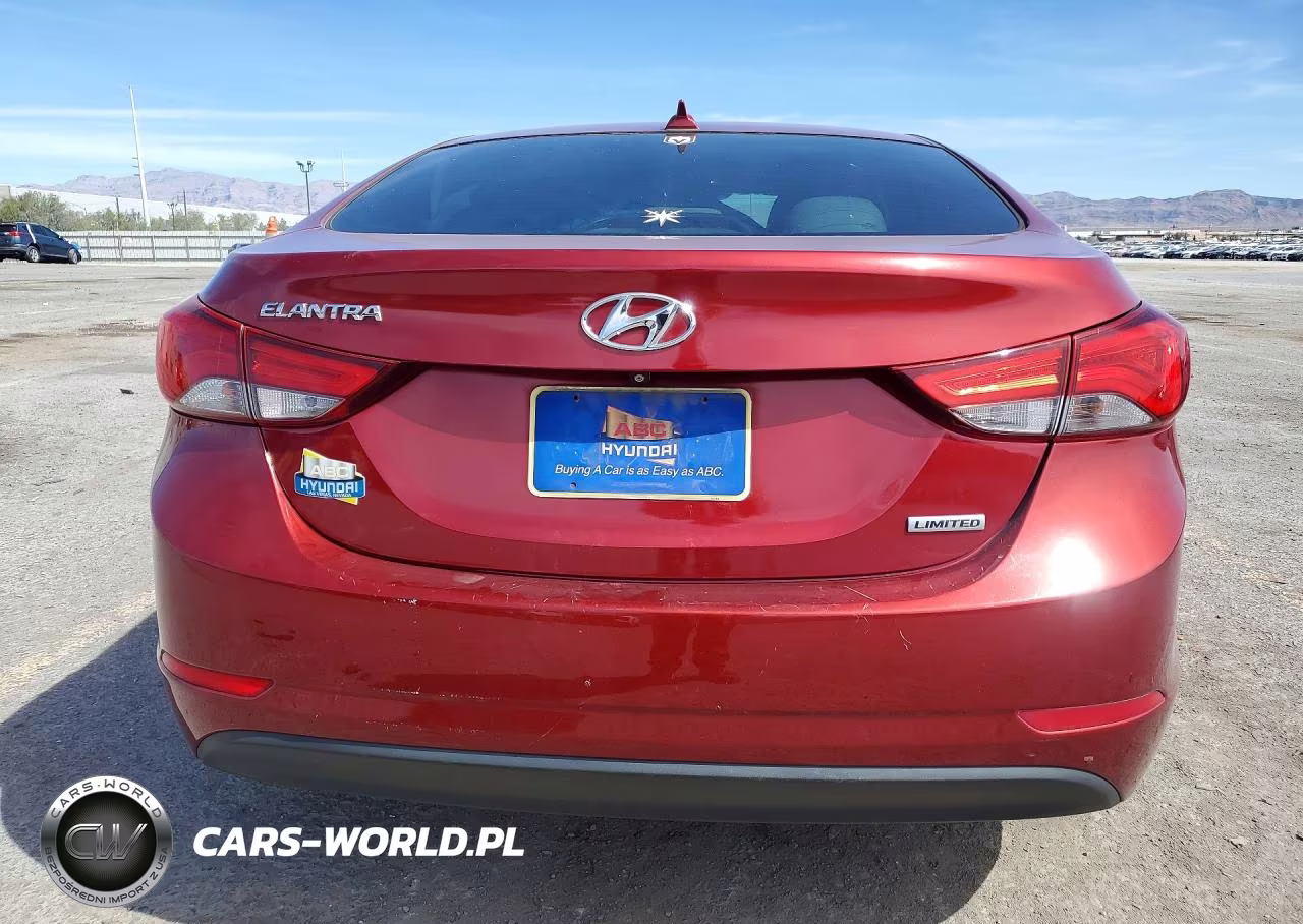 2015 Hyundai Elantra Limited VIN:5NPDH4AE5FH590705 - 6