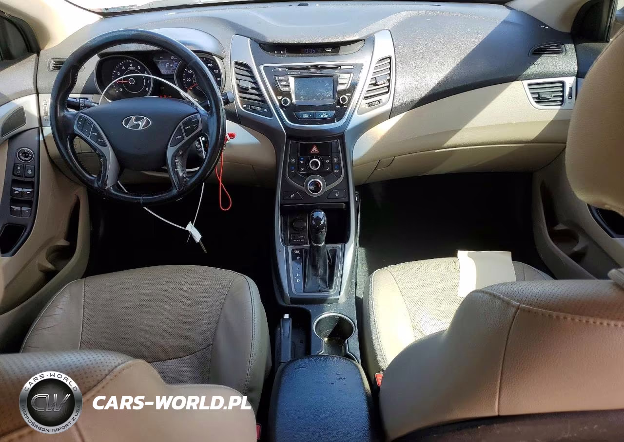 2015 Hyundai Elantra Limited VIN:5NPDH4AE5FH590705 - 8