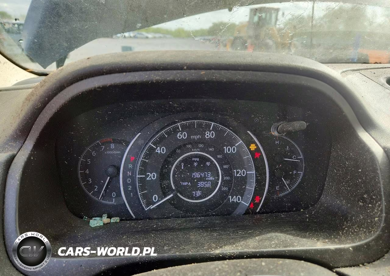 2014 Honda Cr-V Lx VIN:2HKRM3H32EH550564 - 9