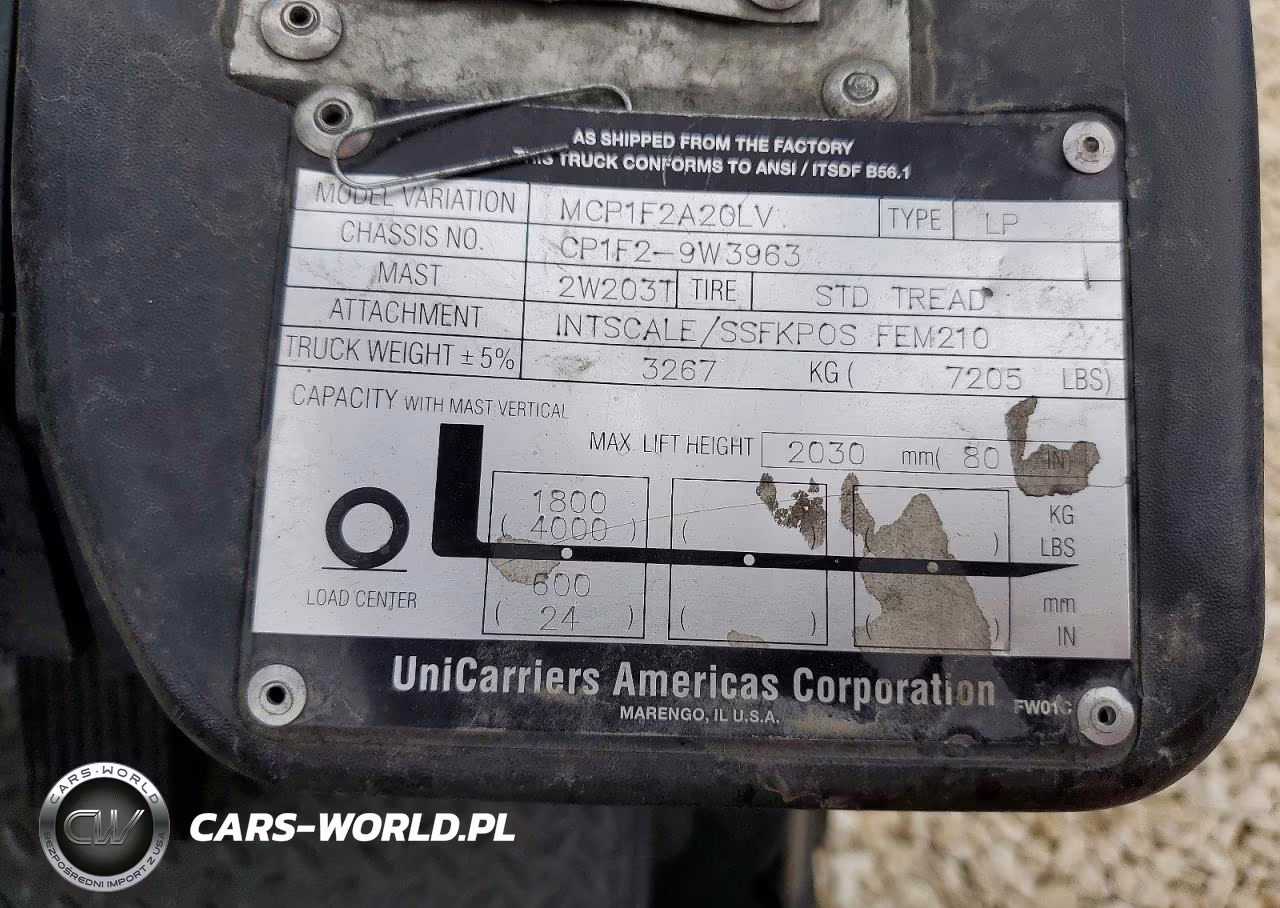 2014 Niss Industrial VIN:CP1F29W3963 - 10