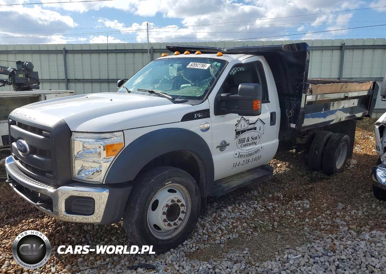 2016 Ford F550 Super Duty VIN:1FDUF5GT0GED03589 - 2