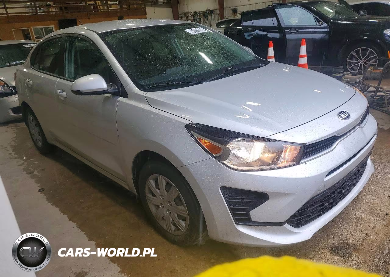 2021 Kia Rio Lx VIN:3KPA24AD2ME404132 - 4