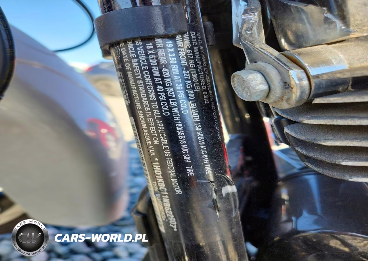 2022 Harley Davidson Flhx VIN:1HD1KBC11NB622907 - 8