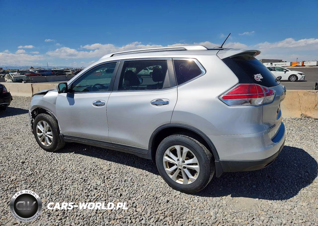 2015 Nissan Rogue Sv VIN:KNMAT2MV4FP506170 - 2